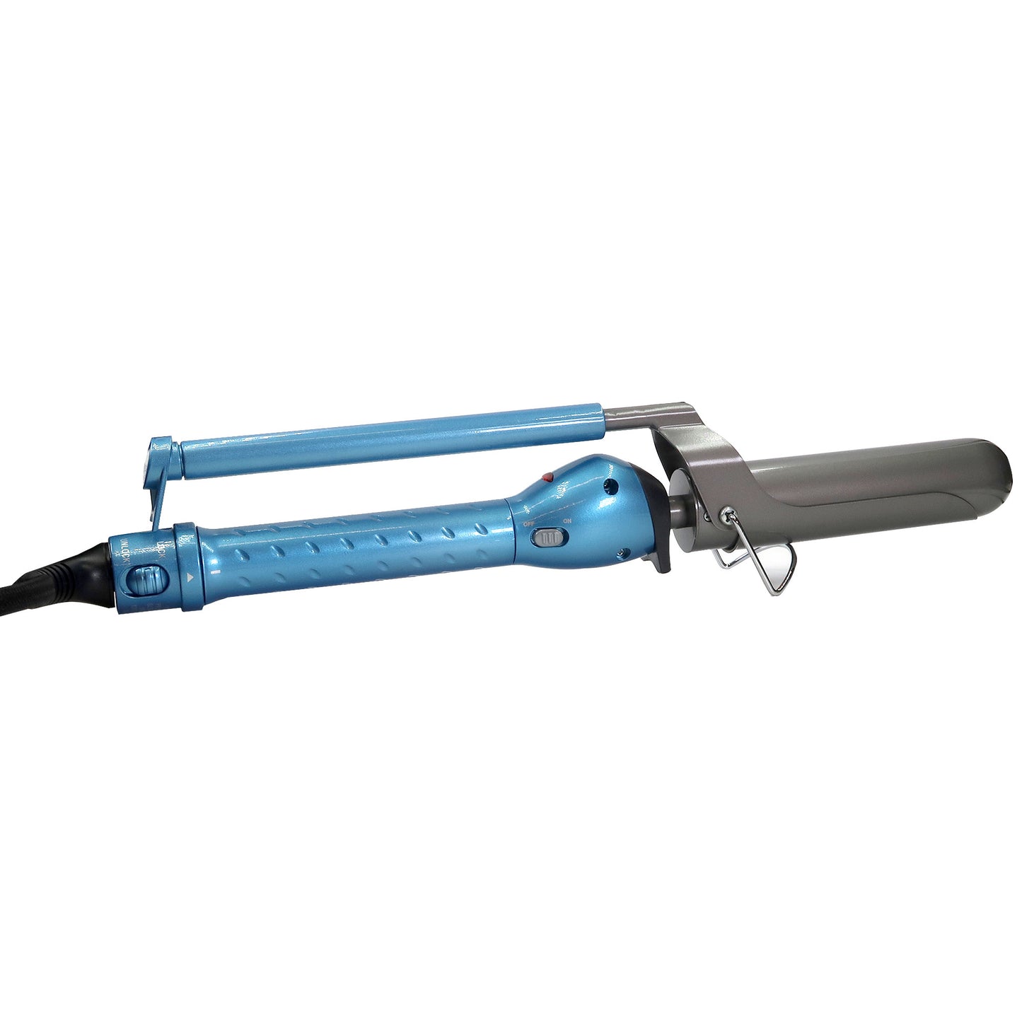 BaByliss Pro Nano Titanium 1" Ultra-Thin Straightener & Professional Pistol-Grip Hair Dryer with Nano Titanium Marcel Curling Iron 1¼" BNT125M