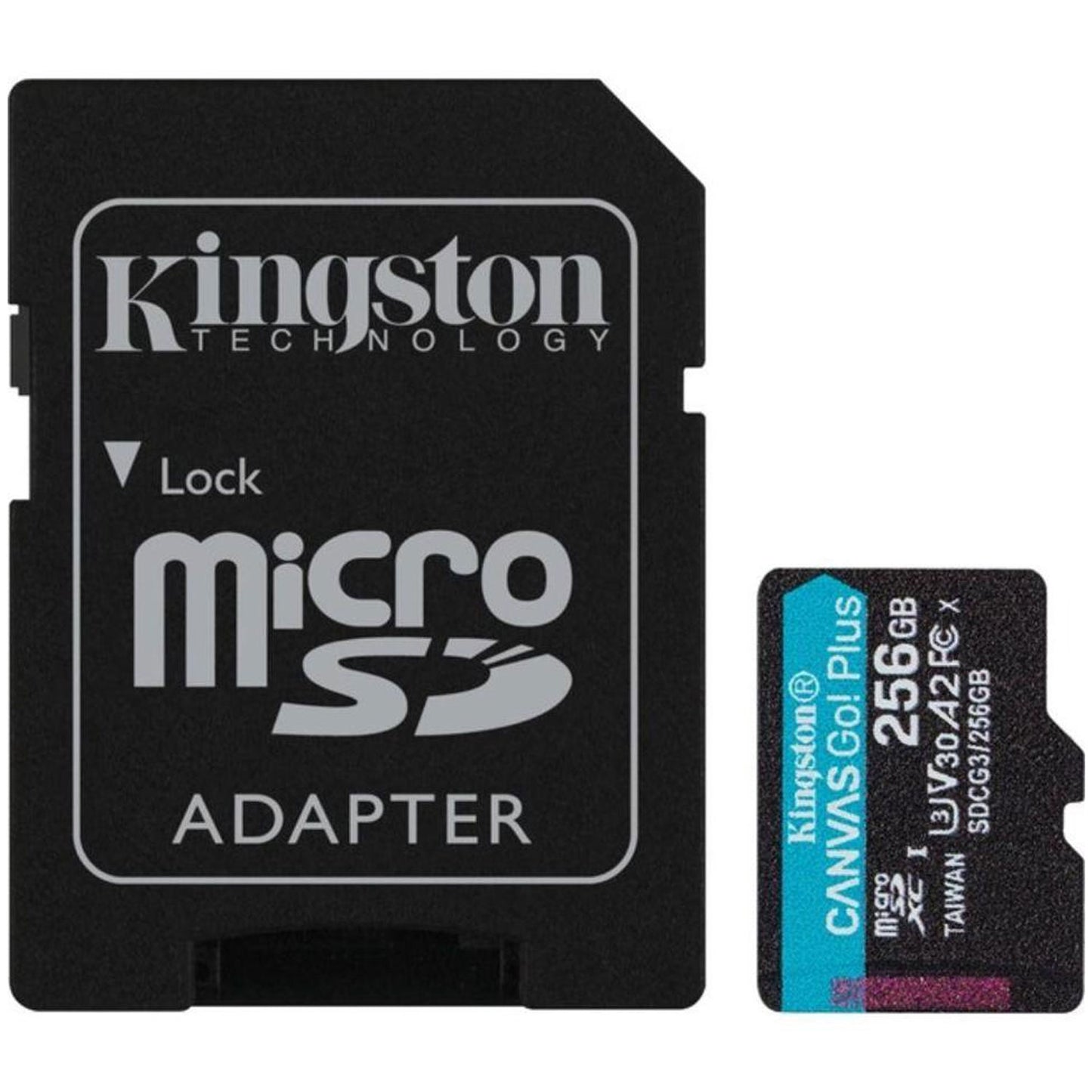 Kingston Canvas Go! Plus 256 Gb Class 10/Uhs-I (U3) Microsdxc