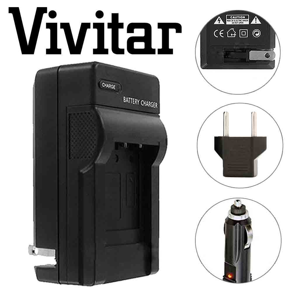 2x Vivitar Replacement Rechargeable Battery for Nikon EN-EL15c + MH-25 Replacement Battery Charger