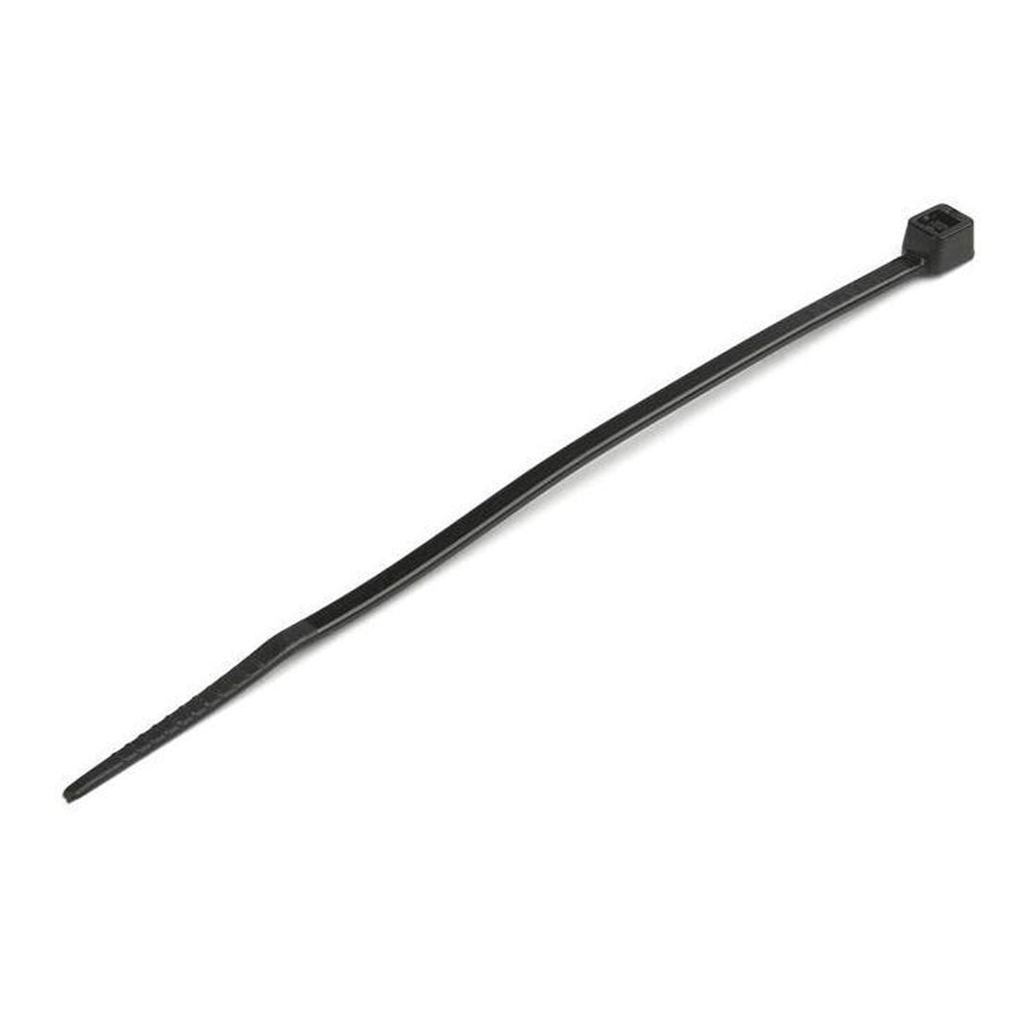 StarTech 1000 Pack 4" Cable Ties Black Small Nylon/Plastic Zip Ties Adjustable Network Cable Wraps UL TAA