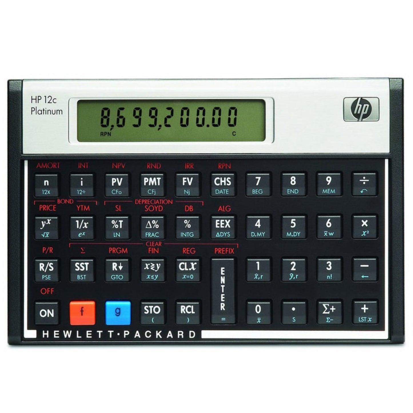 HP 12C Platinum Financial Calculator HEWF2231AA