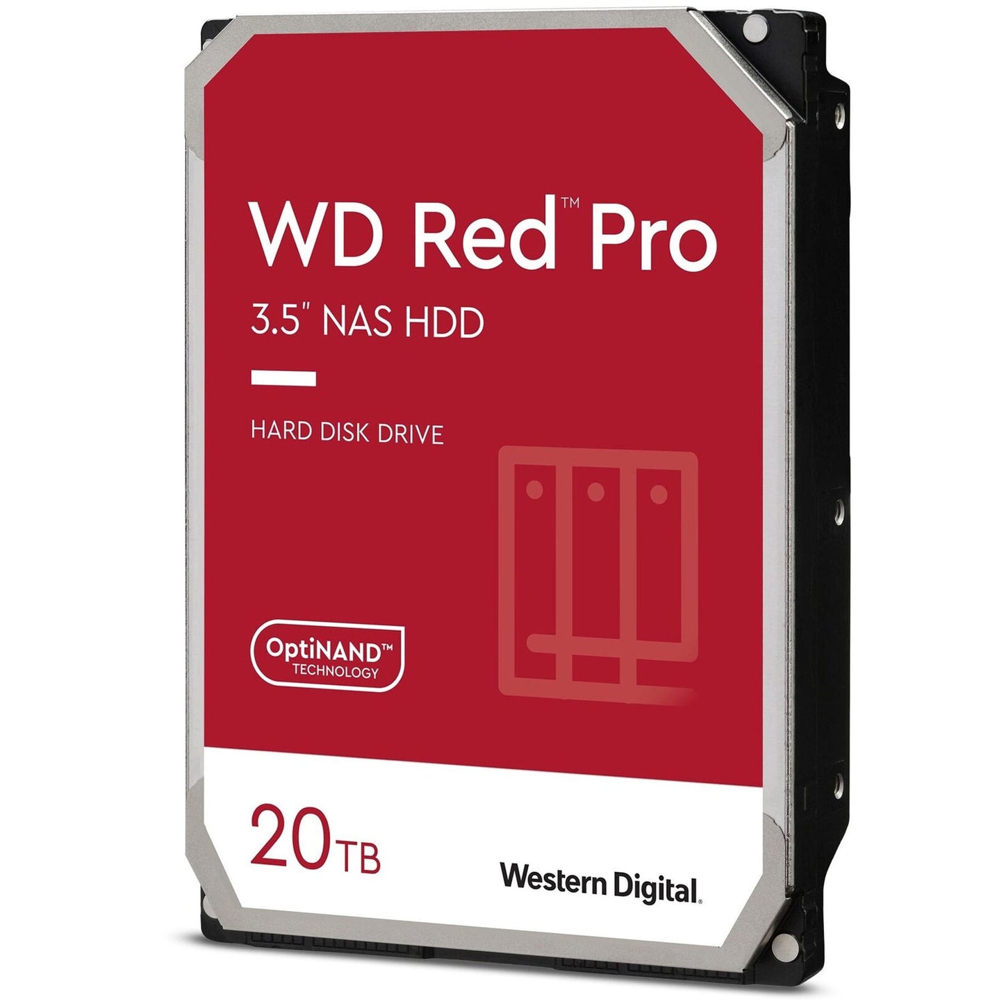WD Red Pro WD201KFGX 20TB 7200 RPM 512MB Cache SATA 6.0Gb/s 3.5" Internal Hard Drive