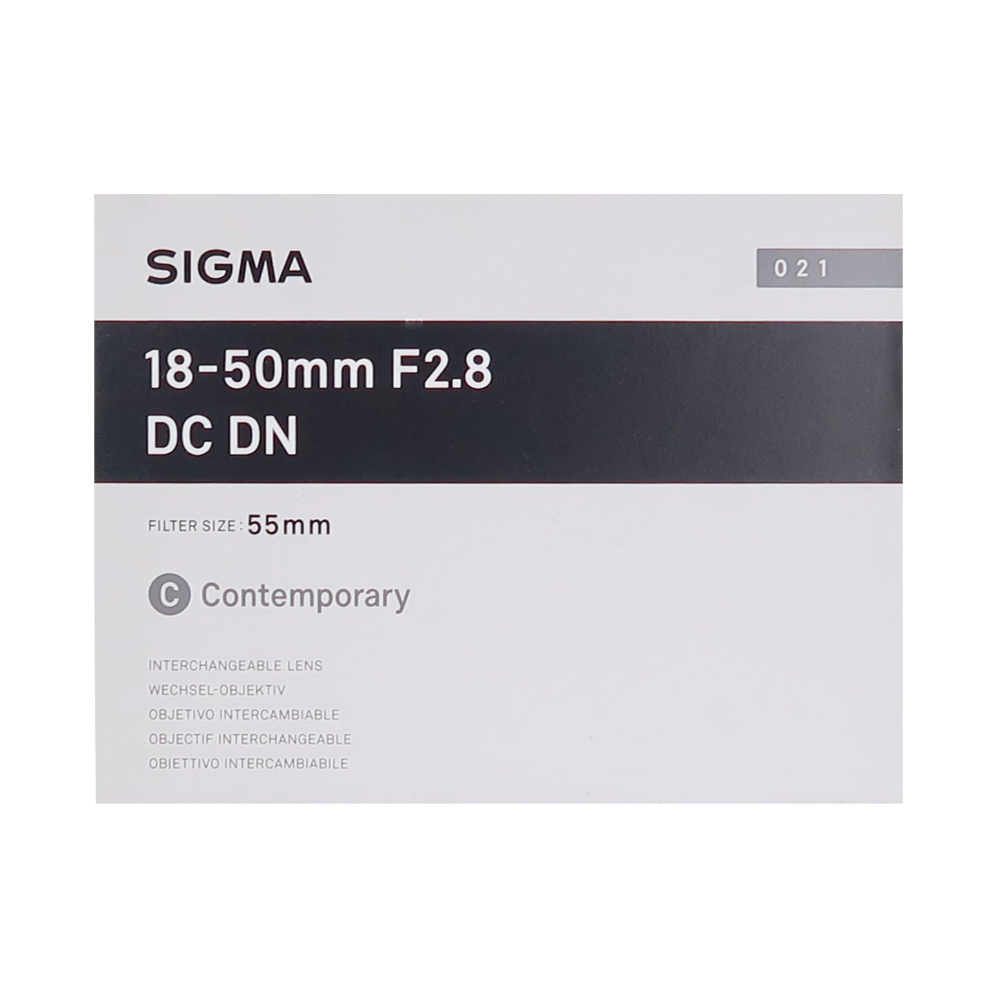 Sigma 18-50mm f/2.8 DC DN Contemporary Lens for Canon RF