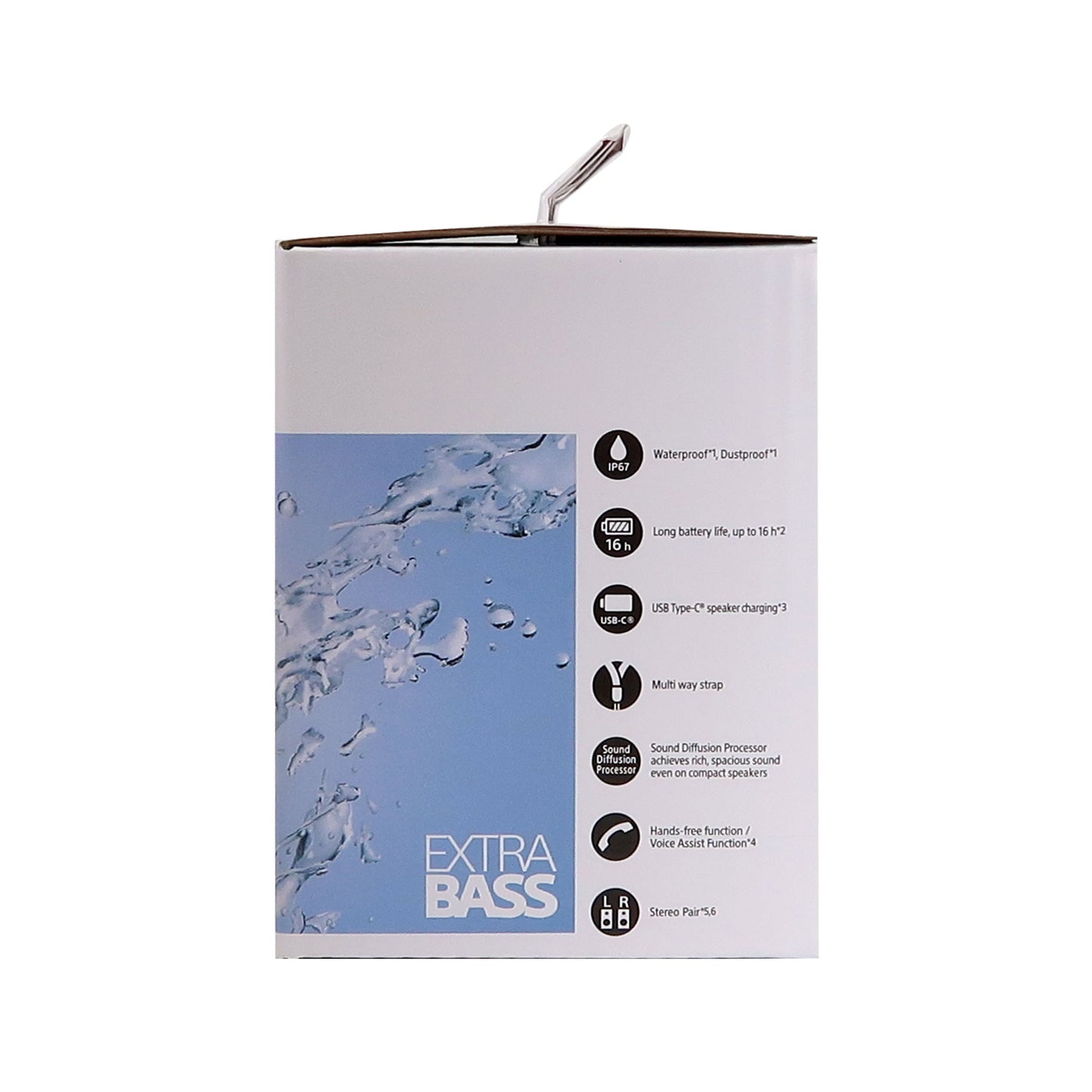 Sony SRSXB13/B Extra Bass Portable Wireless Waterproof Speaker (Light Blue)