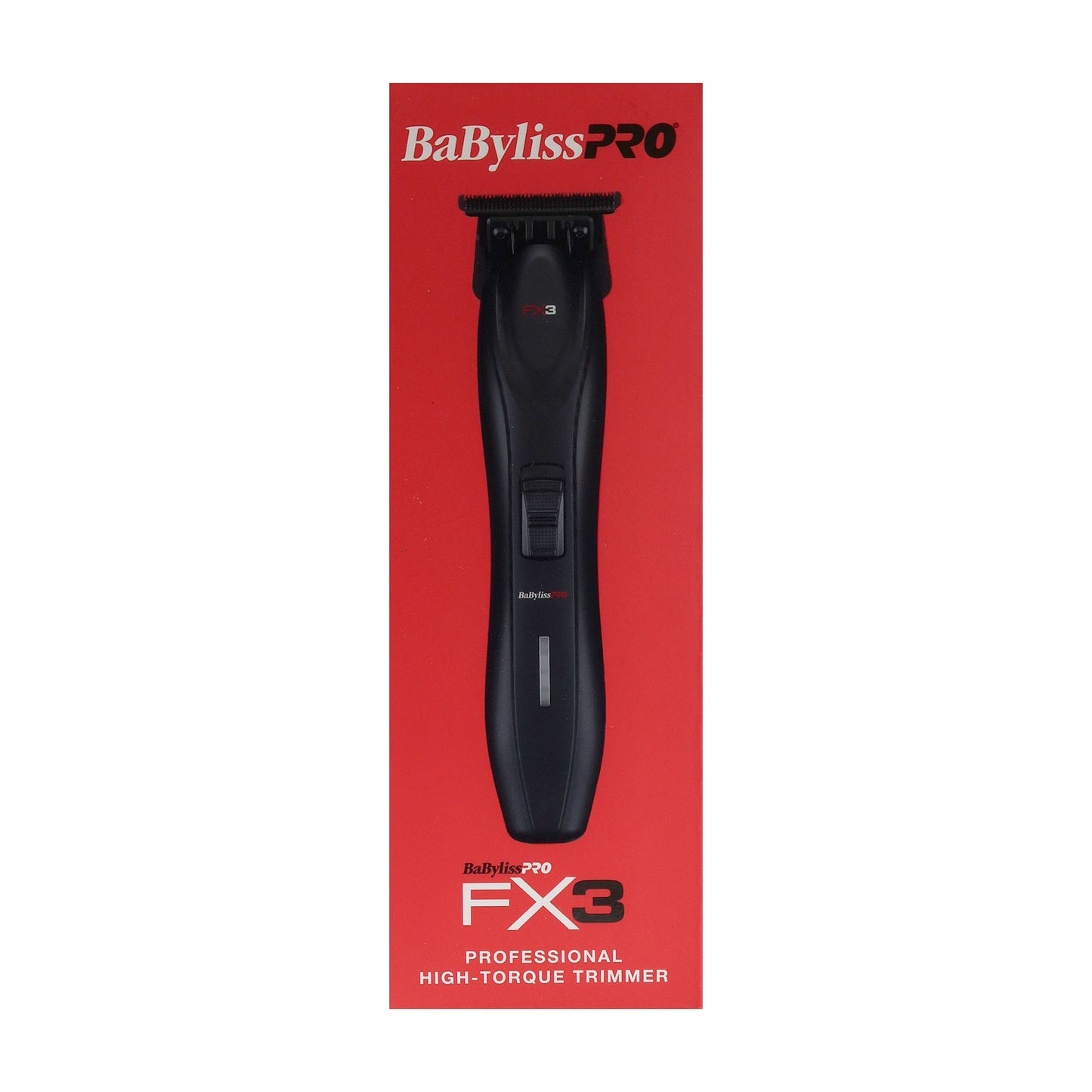 BaByliss Pro FX3 High Torque Cordless Clipper FXX3CB with FX3 Professional High Torque Trimmer FXX3TB