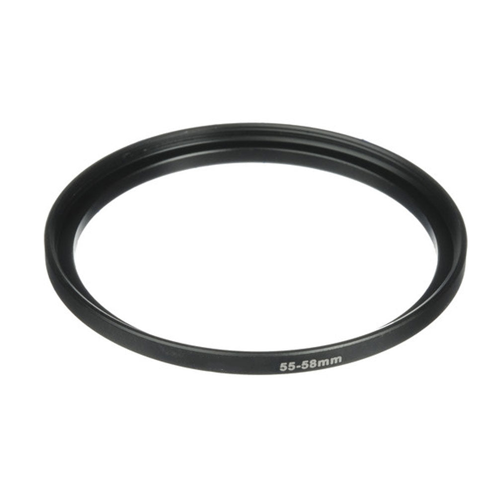 2x 55-58MM Step-Up Ring Adapter 55mm Thread Lens to 58mm Lens Accessories