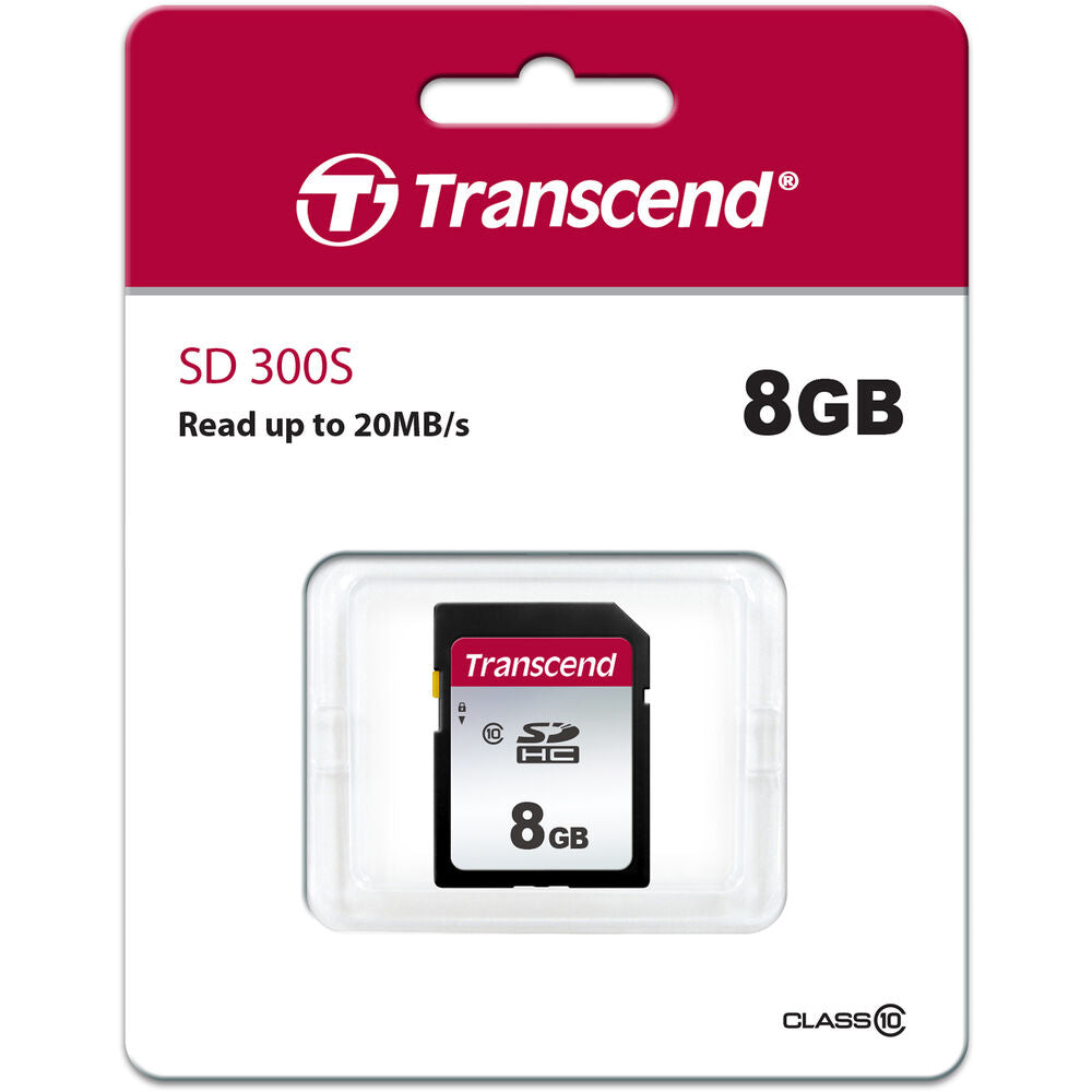 Transcend TS8GSDC300S 8GB SDHC Memory Card