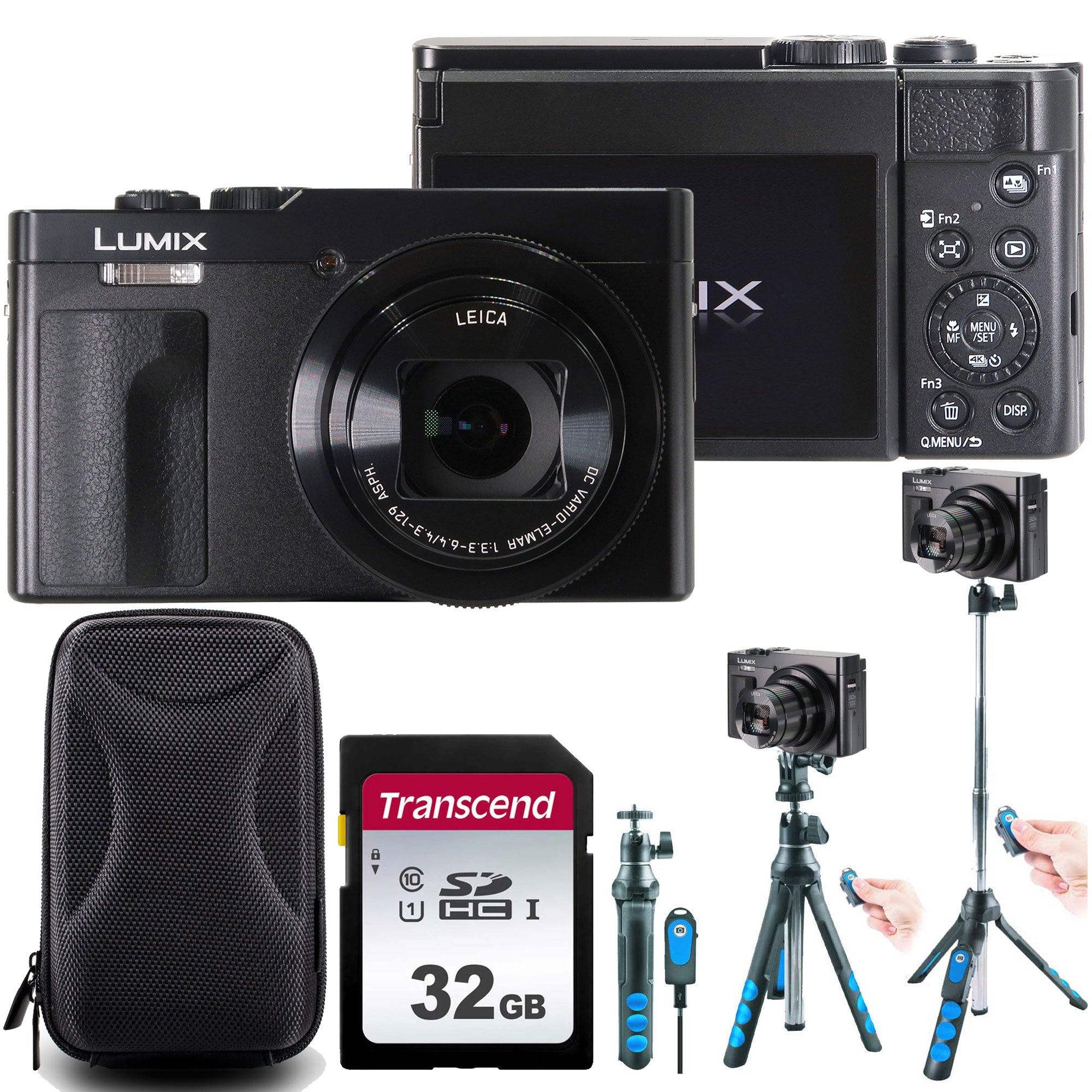 Panasonic Lumix ZS99 20.3MP 30X Optical Zoom Digital Camera (Black