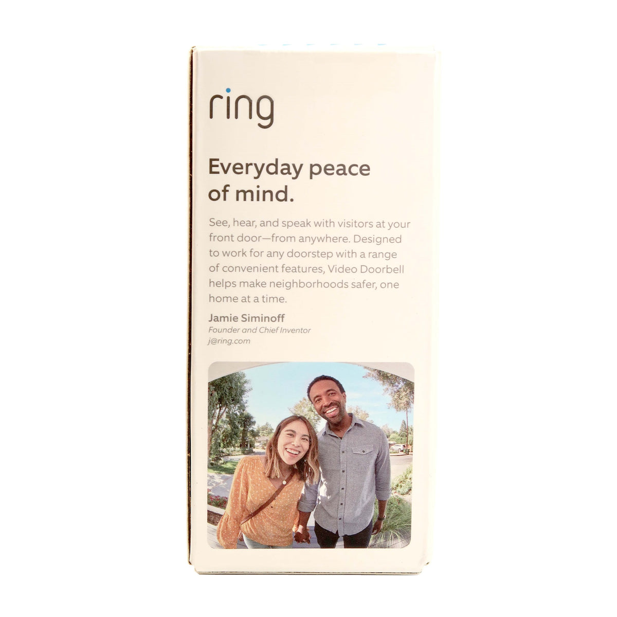 Ring Alarm 8-Piece Security Kit (2nd Gen) - White with Ring 1080p Video Doorbell (2020 Release, Venetian Bronze)