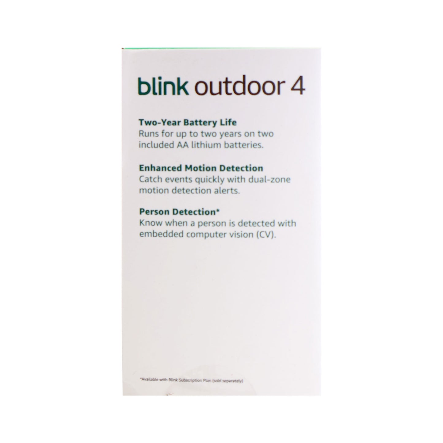 3x Blink Outdoor 4 (newest model) Wireless Smart Security Camera - Sync Module Core Included (3 Cameras)