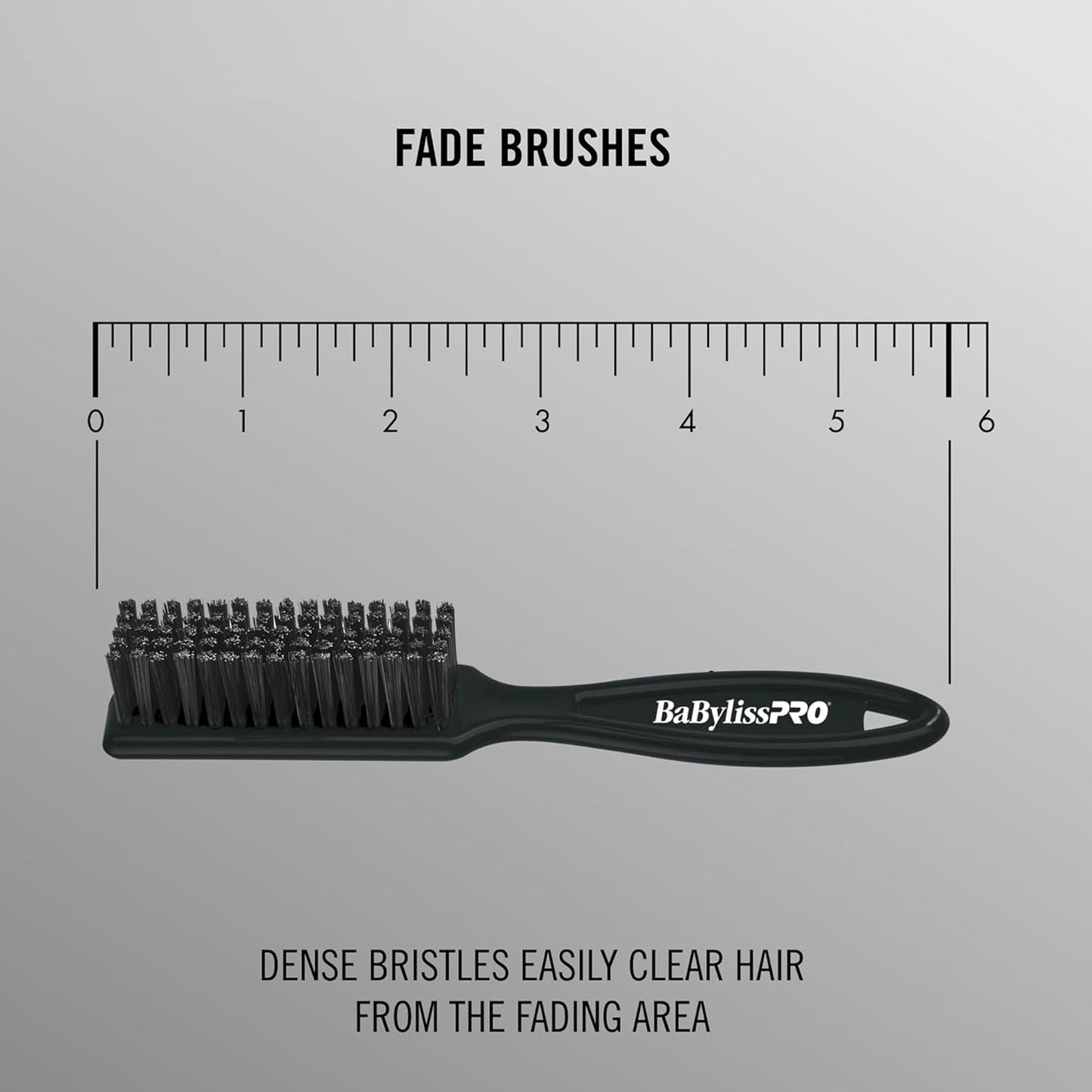BaByliss Pro Barberology FlashFX / EtchFX Replacement Blade with Fade Brush and 9" Comb Black