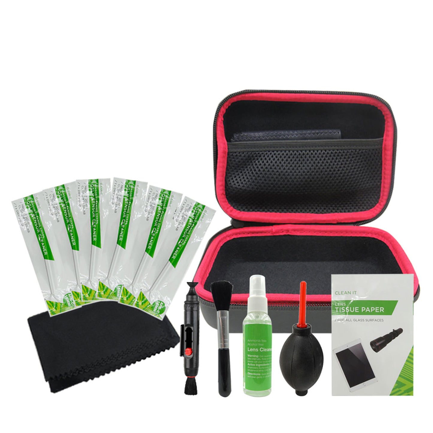 Zoom PodTrak P4next Recorder with Zoom ZDM-1 Mic Pack, 32GB microSDHC Card & Cleaning Kit