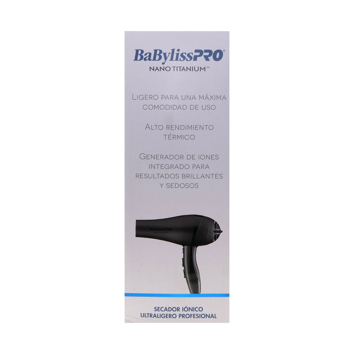 Nano Titanium 2000-Watt Blow Dryer with Concentrator Nozzle (Black) BNTMB5548