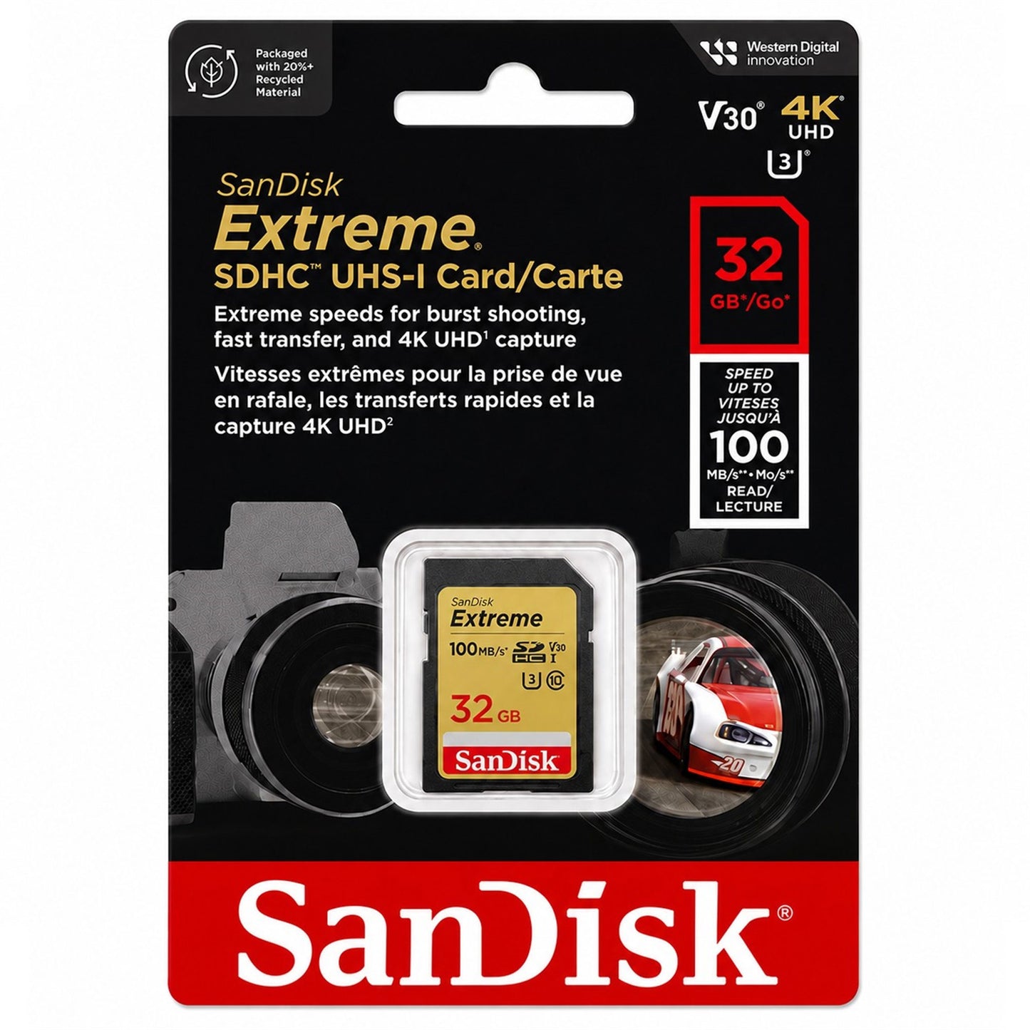 SanDisk Extreme 32GB SDHC UHS-I Memory Card