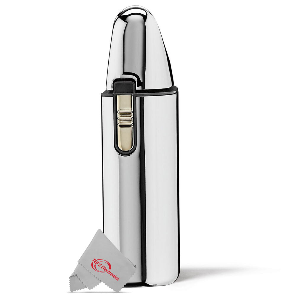 Babyliss Pro FXFS1 Cordless Single Foil Shaver Silver with BaByliss Pro FOILFX02 Cordless Metal Double Foil Shaver FXFS2S Silver