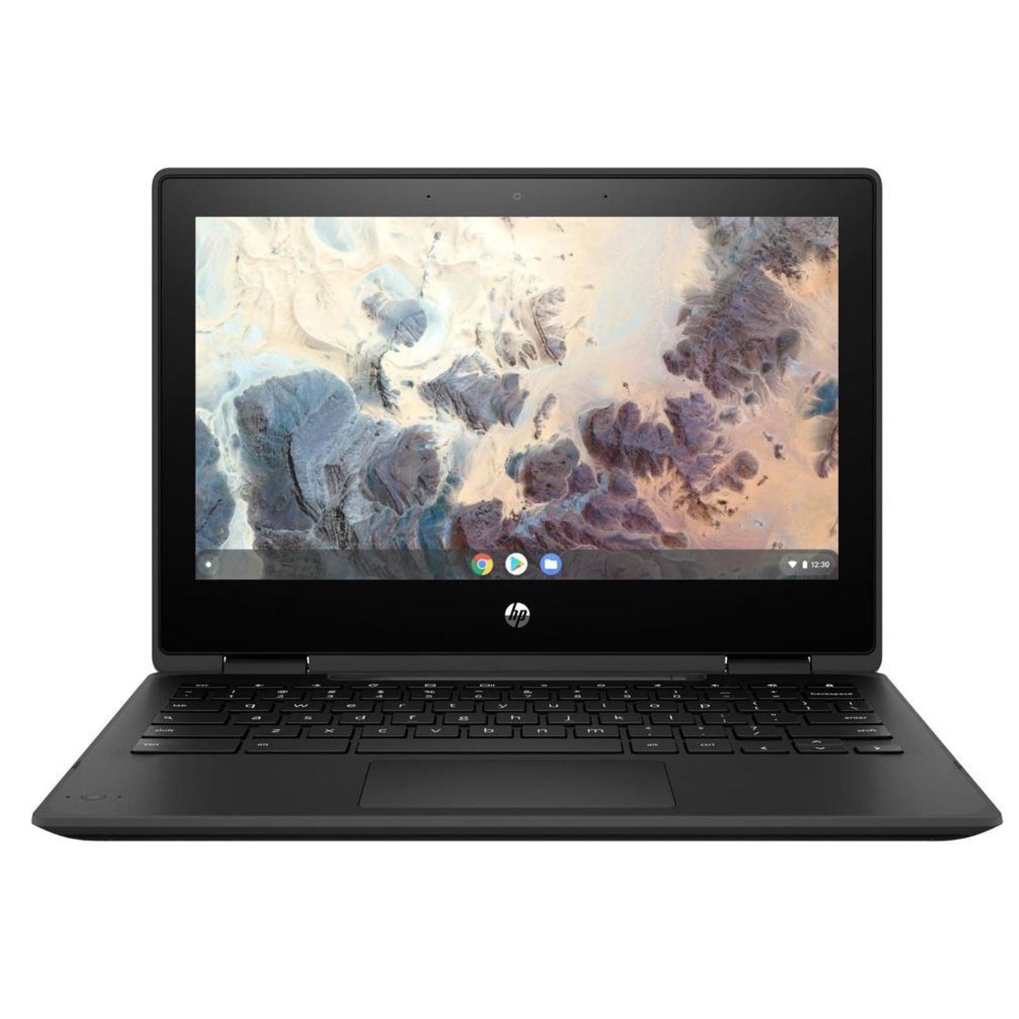 HP Chromebook x360 11 G4 EE 11.6" Touchscreen Rugged Convertible 2 in 1 Chromebook - HD - 1366 x 768 - Intel Celeron N5100 Quad-core (4 Core) 1.10 GHz - 8 GB Total RAM - 8 GB On-board Memory - 64 ...