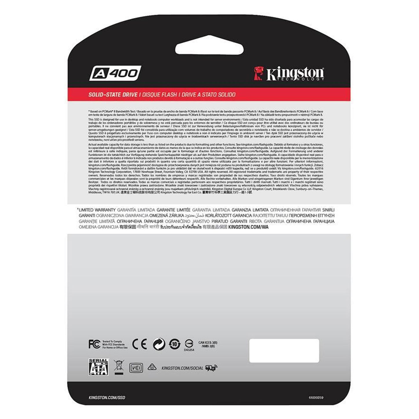 Kingston A400 240GB SATA 3 2.5" Internal SSD SA400S37/240G - HDD Replacement for Increase Performance