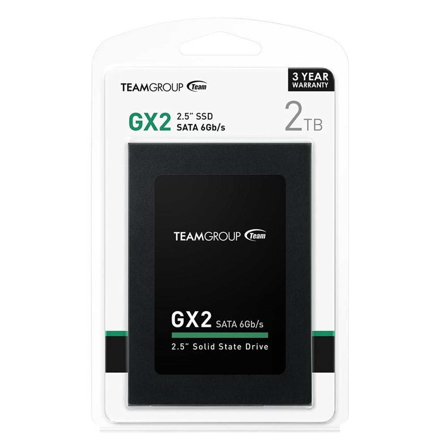 Team Group GX2 2.5" 2TB SATA III Internal Solid State Drive (SSD) T253X2002T0C101