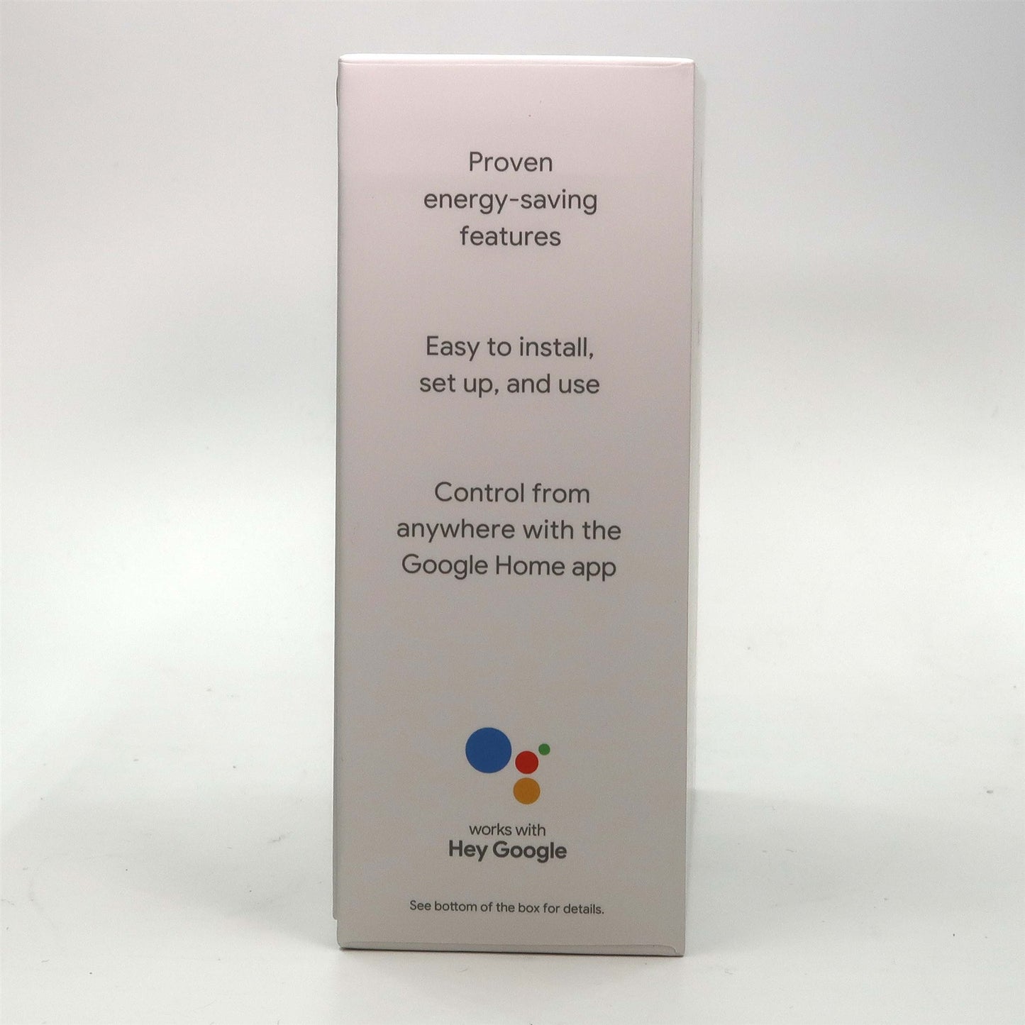 Google Nest Thermostat - Smart Thermostat for Home - Programmable Wifi Thermostat - Snow