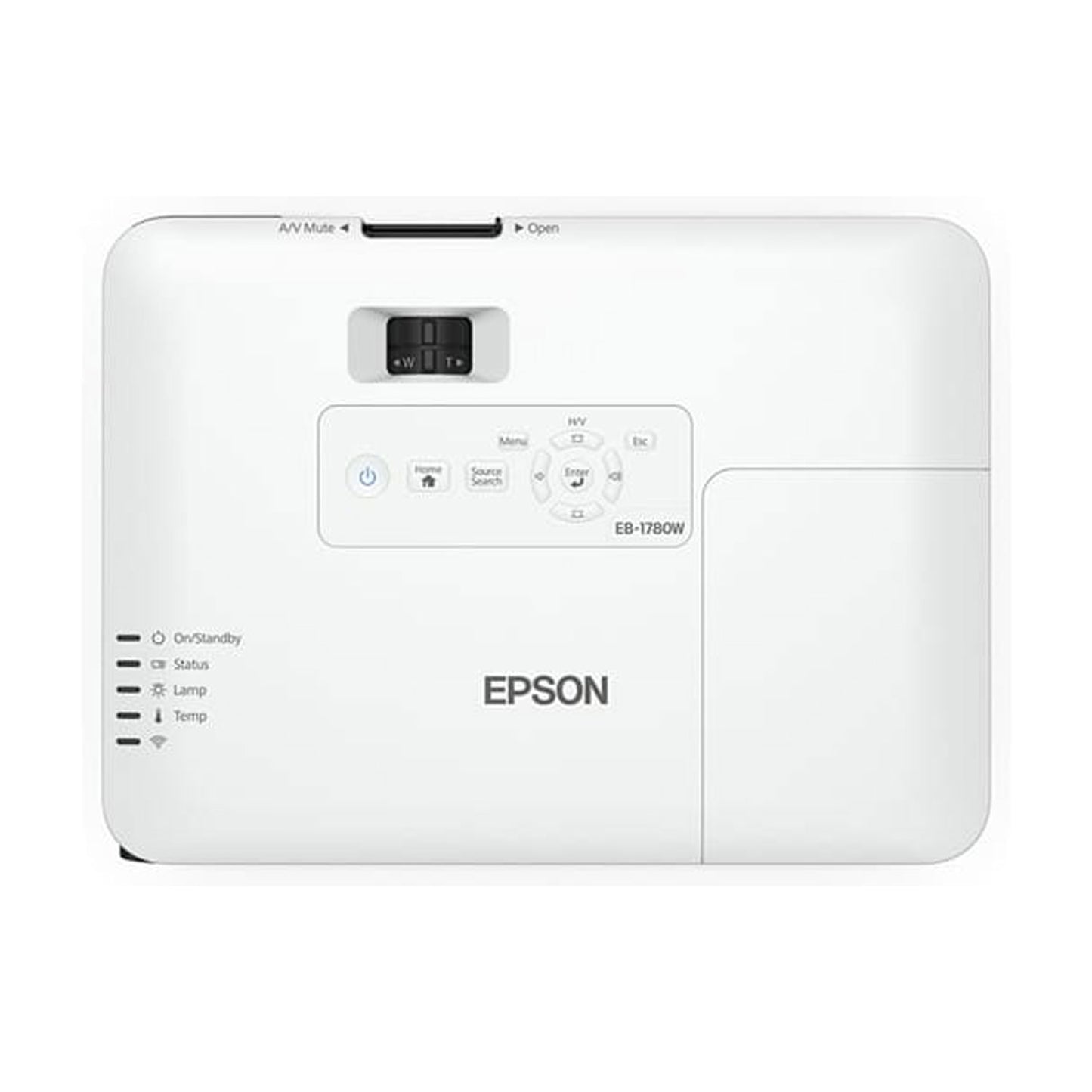 Epson PowerLite 1780W Wireless WXGA 3LCD Projector 3000 lumens, V11H795020