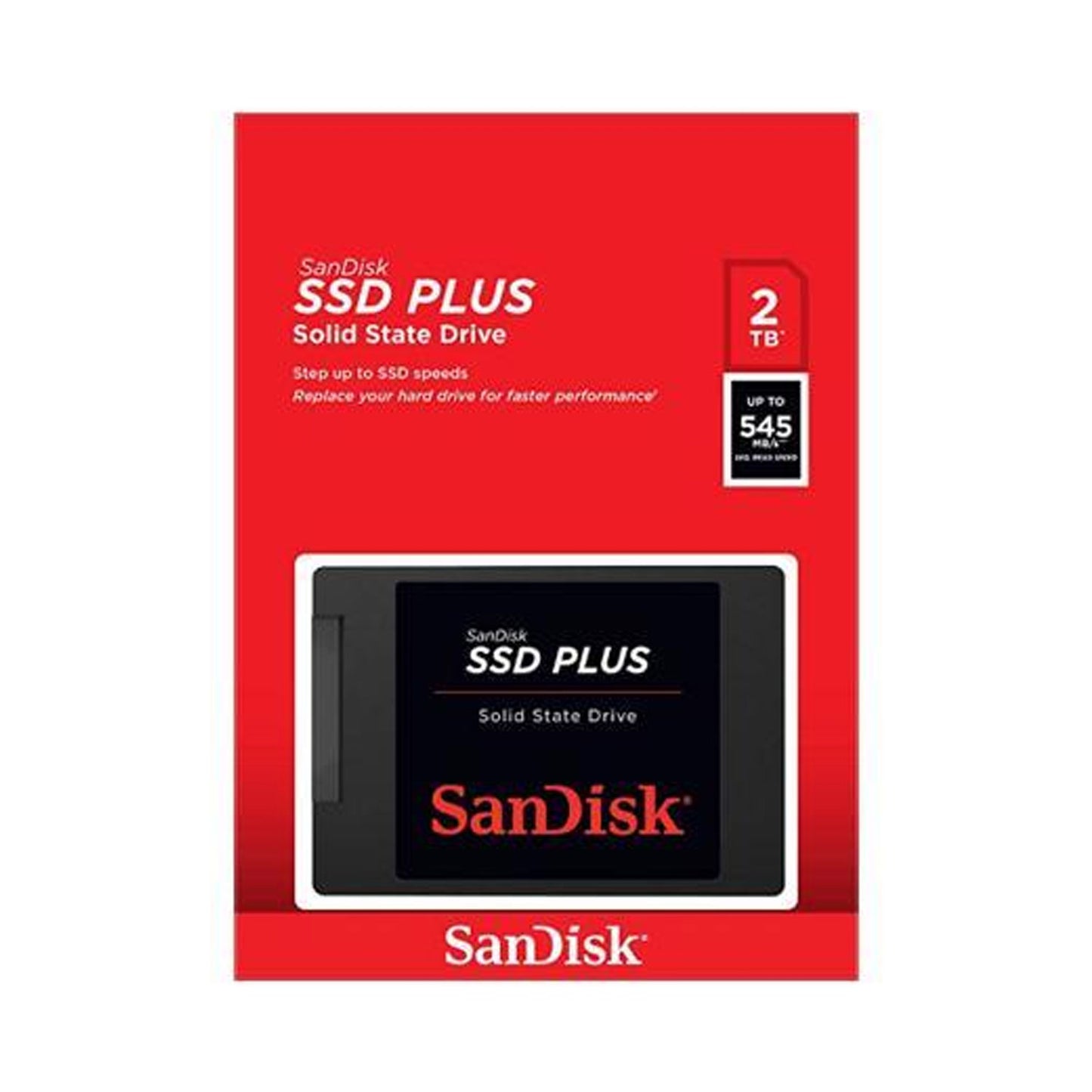 SanDisk SSD PLUS 2.5" 2TB SATA III MLC Internal Solid State Drive (SSD) SDSSDA-2T00-G26