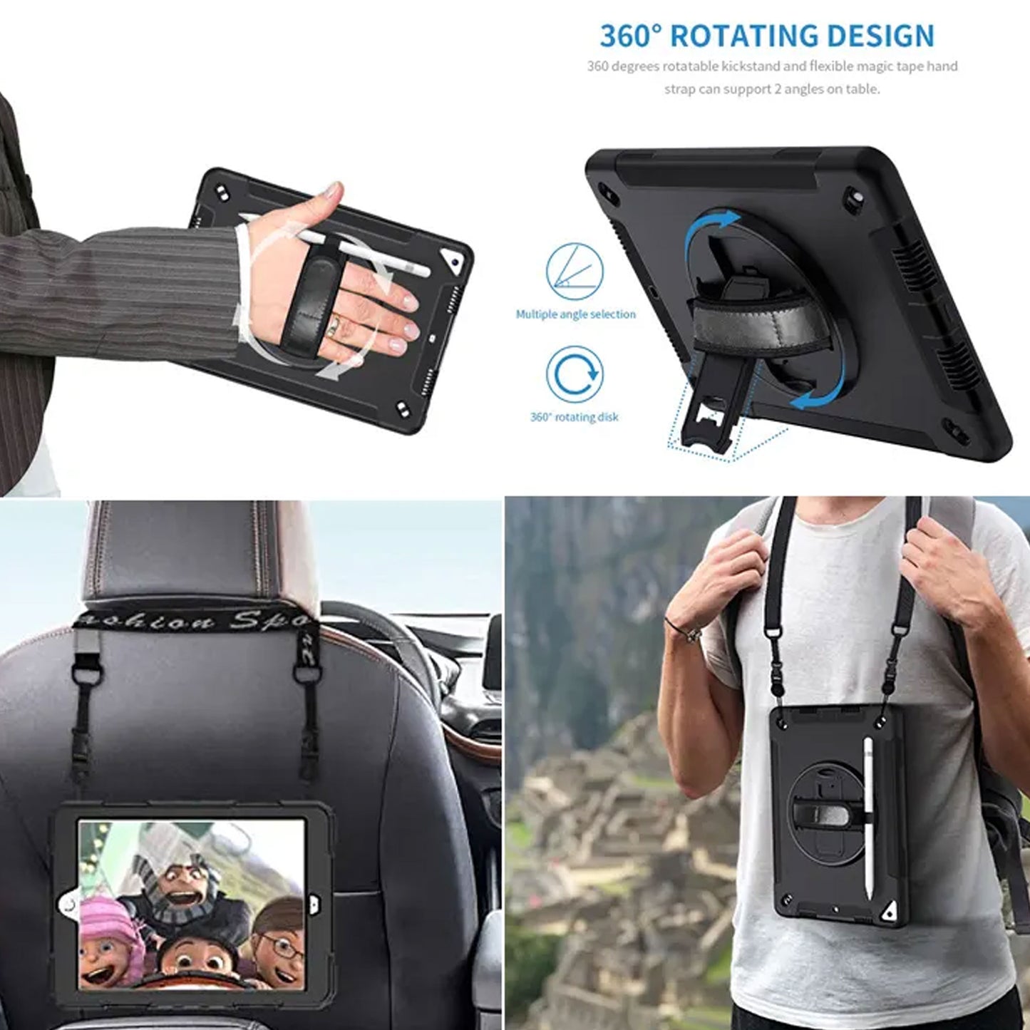 10.4" Tablet Case For Samsung Tab S6 Lite Galaxy Tab Cover Case Tab S6 Lite Case With Pencil Holder