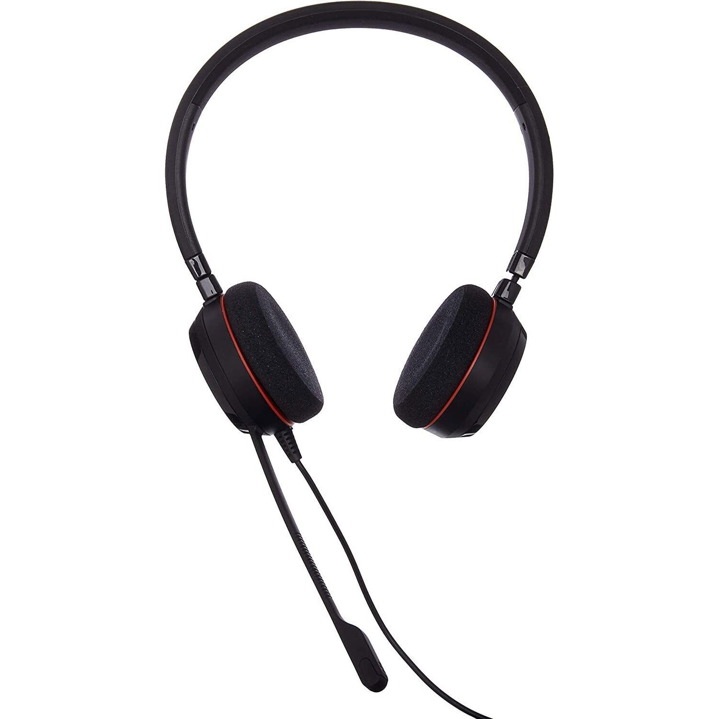 Jabra EVOLVE 20 MS Stereo Black USB Professional Headset with Easy Call Management and Great Sound for Calls and Music 4999-823-109