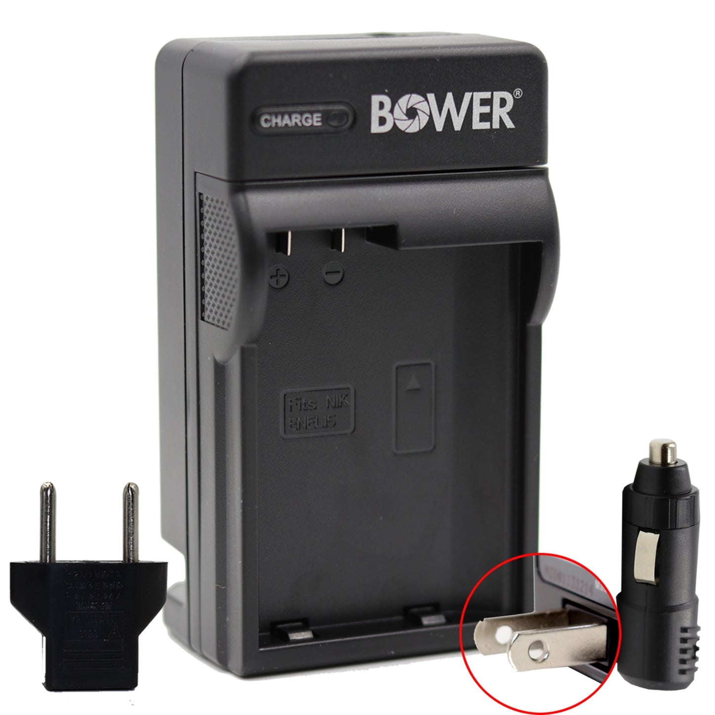 Vivtar OEM ENEL15 Battery and Charger Kit for Nikon D7500 D7200 D7100 D7000 D810 D750 D609