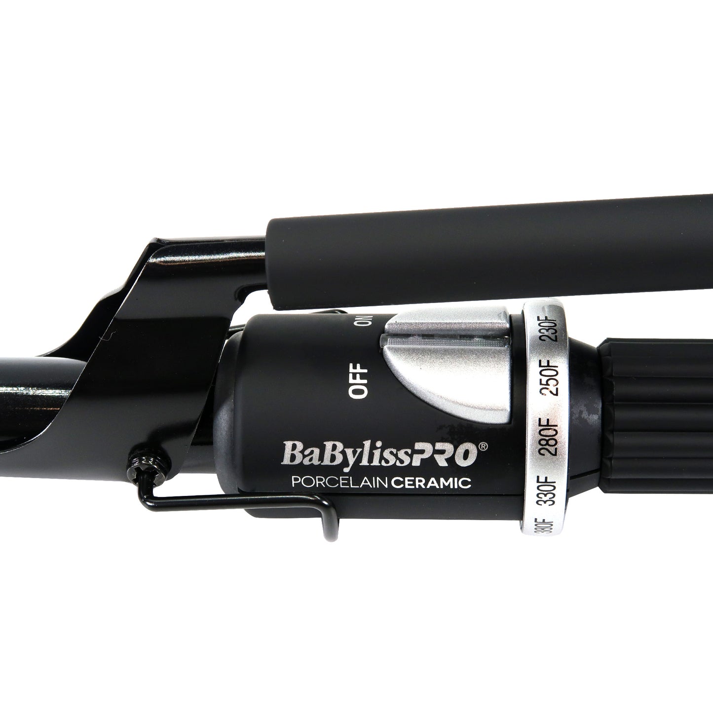 BaByliss Pro BLACKFX High-Performance Turbo Dryer with BaByliss Pro Porcelain Ceramic Marcel Curling Iron 3/4" #BP75MUC
