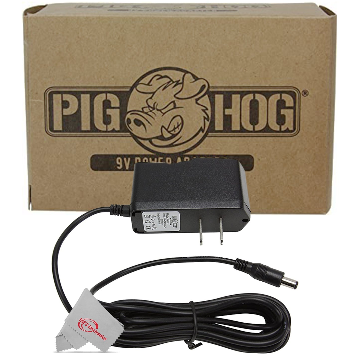Pig Hog PP9V Pig Power 9V DC 1000ma Power Supply - 3 Units