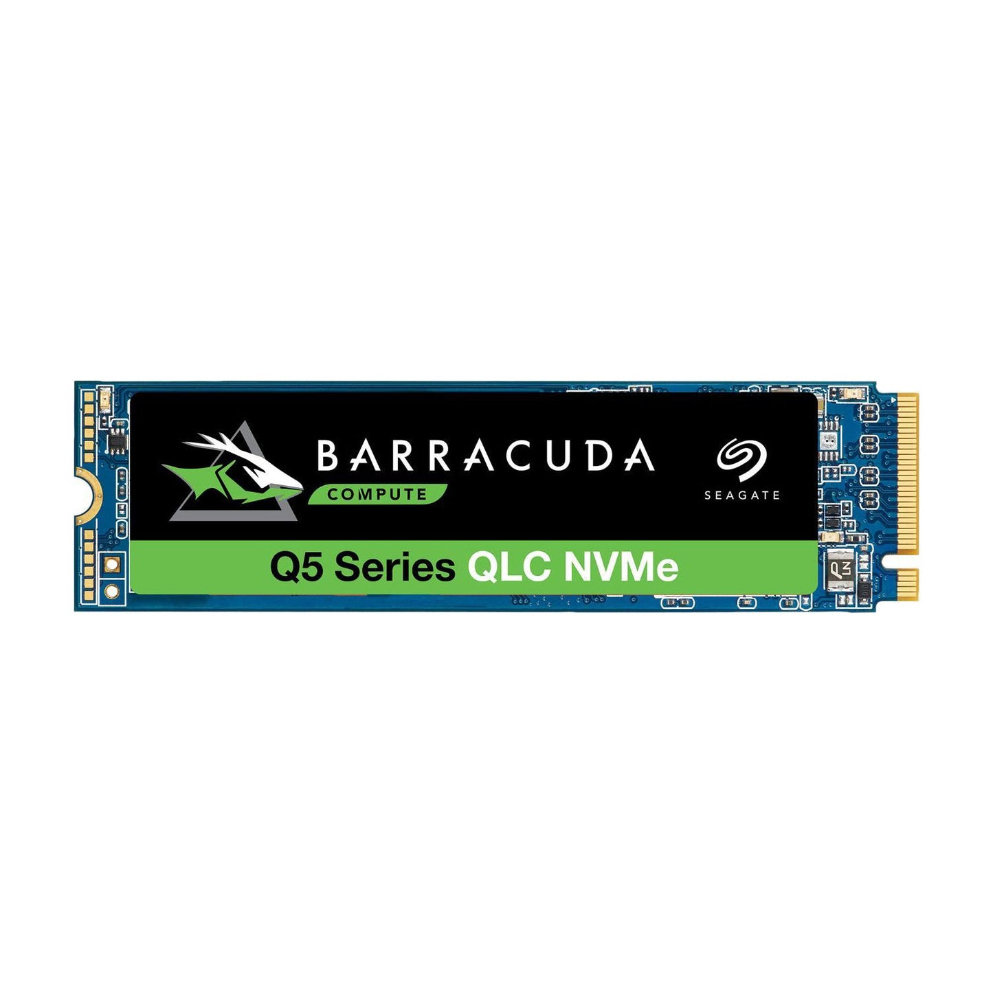 Seagate BarraCuda Q5 M.2 2280 1TB PCIe Gen3 x4 NVMe 1.3 3D QLC Internal Solid State Drive (SSD) ZP1000CV3A001