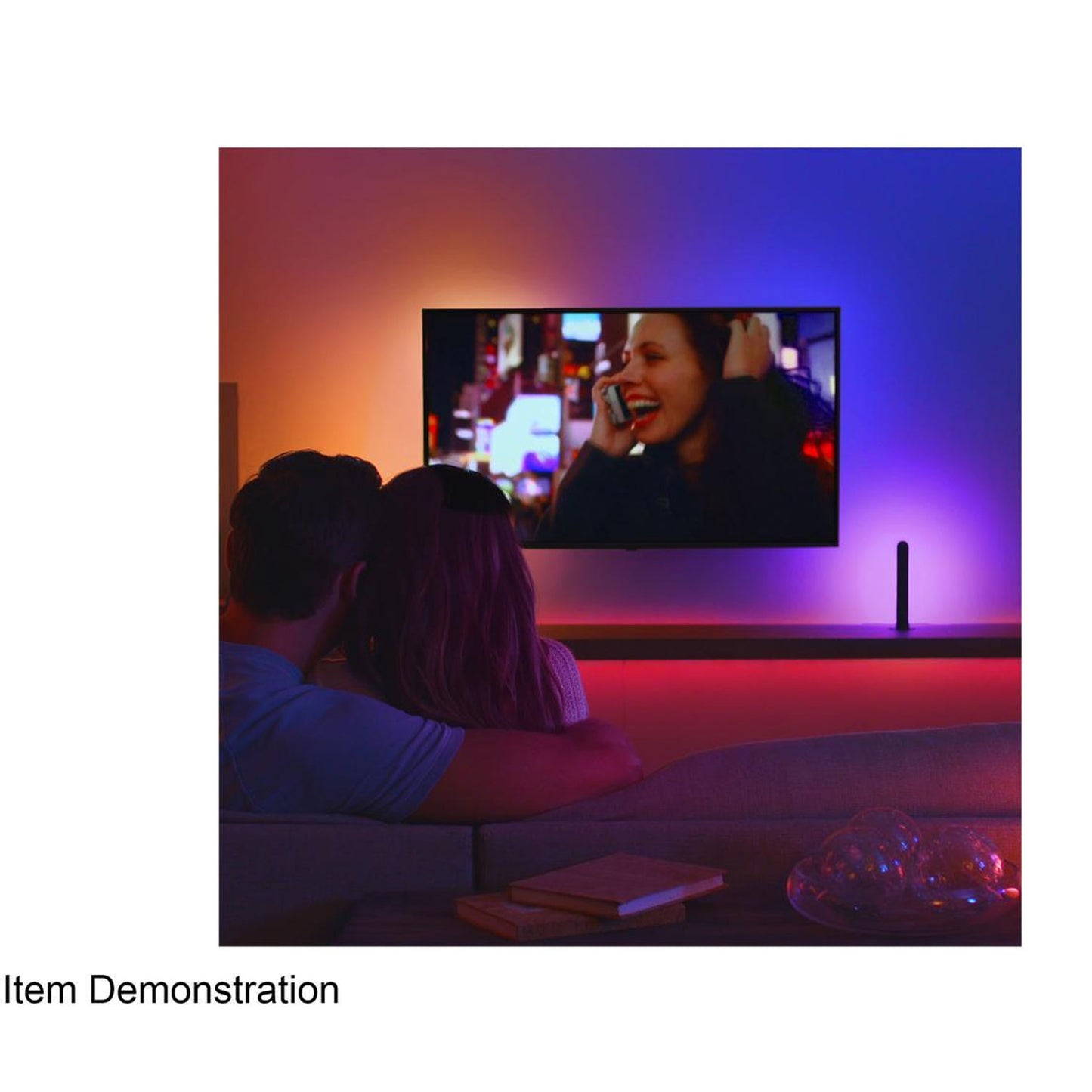 Philips Hue Play White & Color Ambiance Smart LED Bar Light (2-Pack) + Hue Bridge Bundle (7820230U7-KIT)