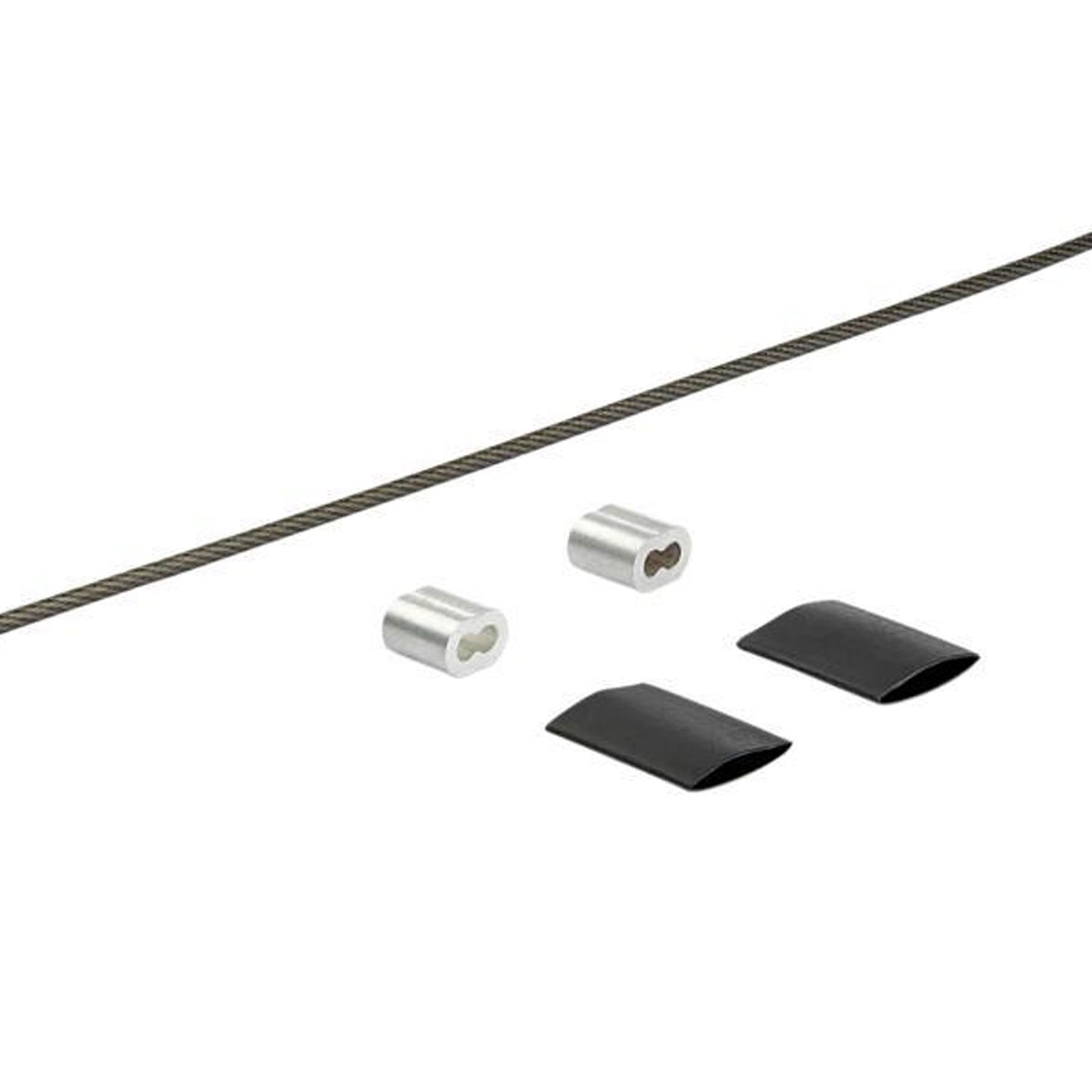 StarTech.com CONNLOCKPK5 Security Tether Cable - 5 Pack Universal Steel Anti-Theft Cables - Adjustable - Heat Shrink Covers (CONNLOCKPK5)