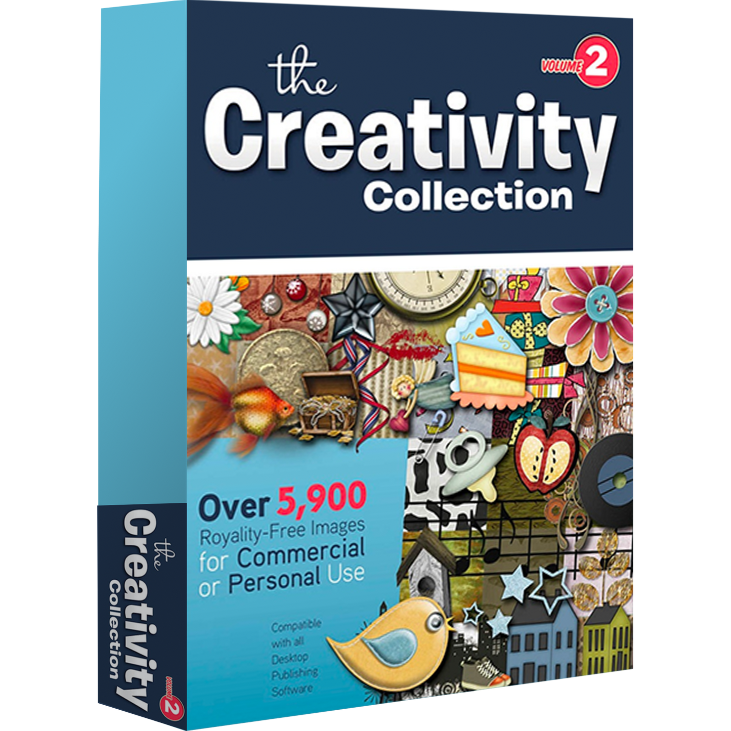 Kids Scrapbooking Collection - Creativity Collection 2 piZap Pro and PrintMaster Platinum v8 Bundle