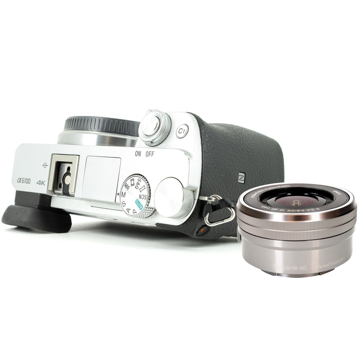 Sony a6100 Mirrorless Digital Camera with 16-50mm Lens (White)