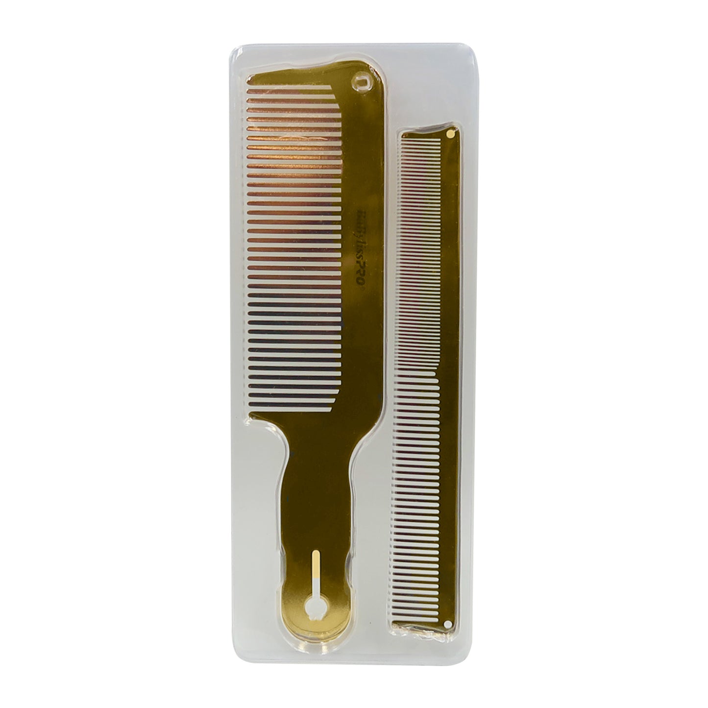 BaByliss Pro GOLDFX+ Lithium Outlining Trimmer FX787NG with FXONE GOLDFX Interchangeable-Battery Shaver FX79FSG and Metal Comb Set 9" Comb and 7.5" Comb