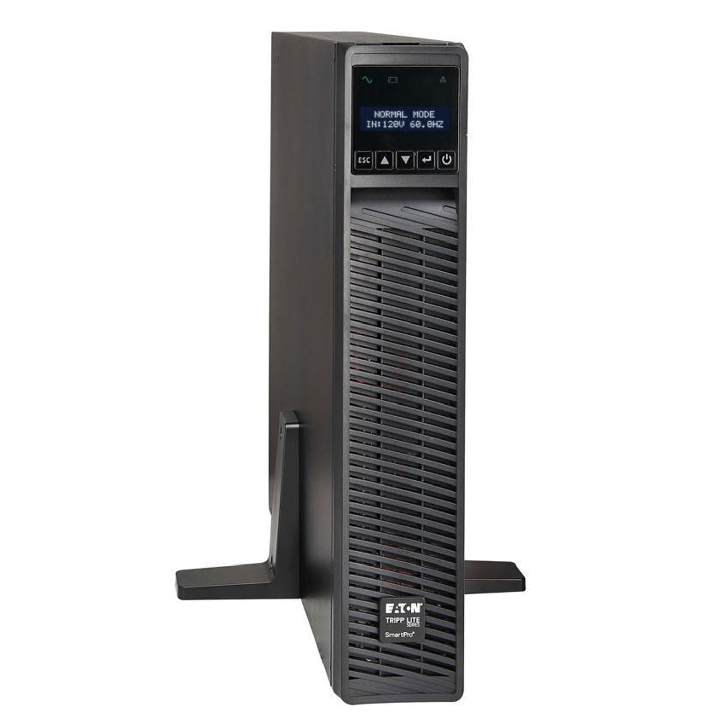 Eaton Tripp Lite Series 1000VA Smart UPS Back Up, Sine Wave, 900W, 8 Outlets, 2U Rackmount, Extended Run & Network Card Option, LCD, USB, DB9