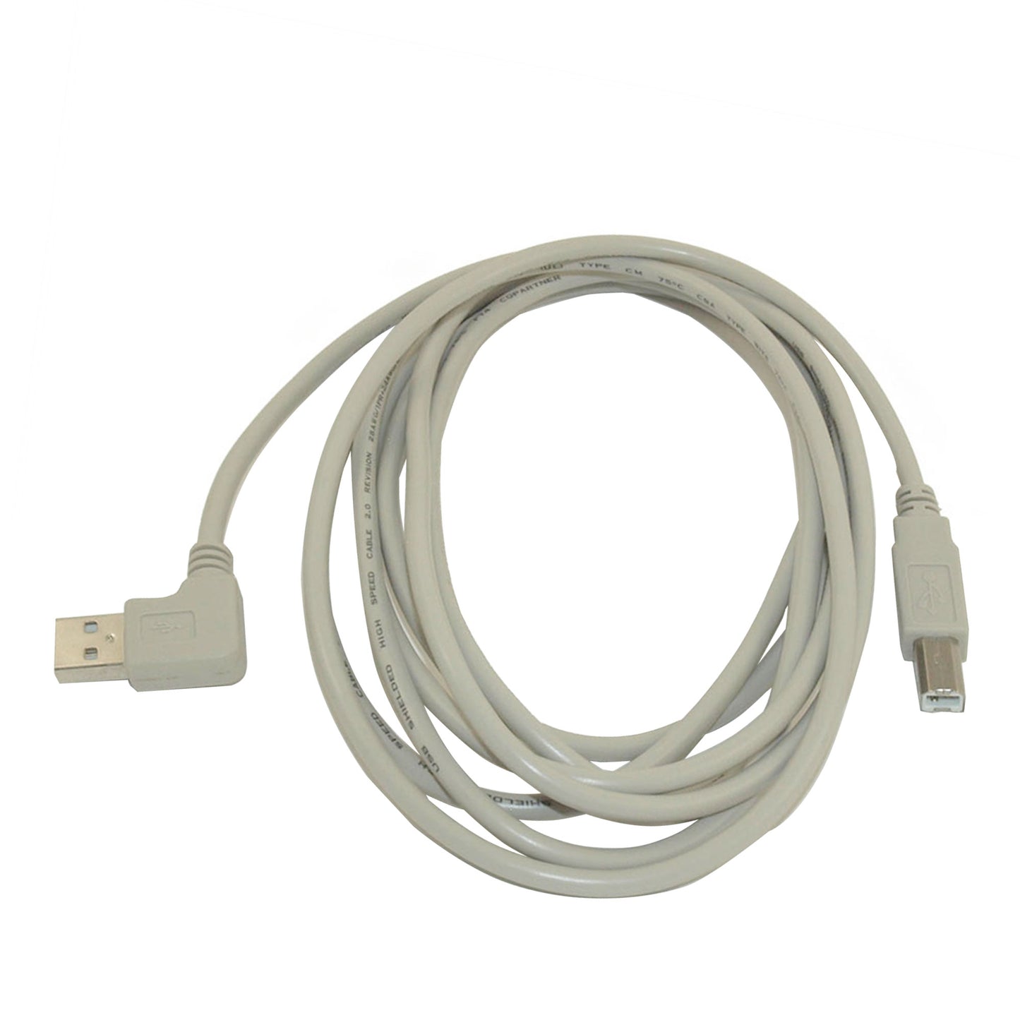 Samsung Chromebook 4 Chrome OS 11.6" HD Laptop (XE310XBA-K01US) Platinum Titan with 10FT Angle USB 2.0 Type A Male To B Male Cable