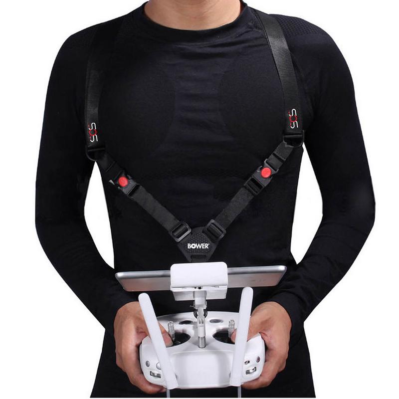 Remote Strap Lanyard Harness System For DJI Phantom 4 PRO Professional, 4 PRO+ Professional+ - Phantom 3 Standard, Advanced, Professional - Inspire 1, 2 Quadcopter Drone Remote Controlle