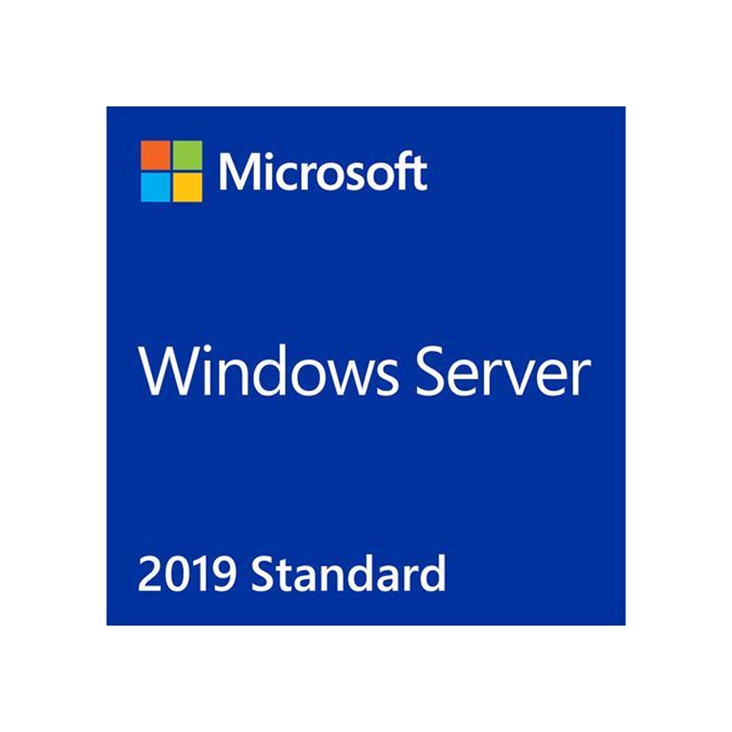 Windows Server Standard 2019 - Base License (16-Core, DVD)