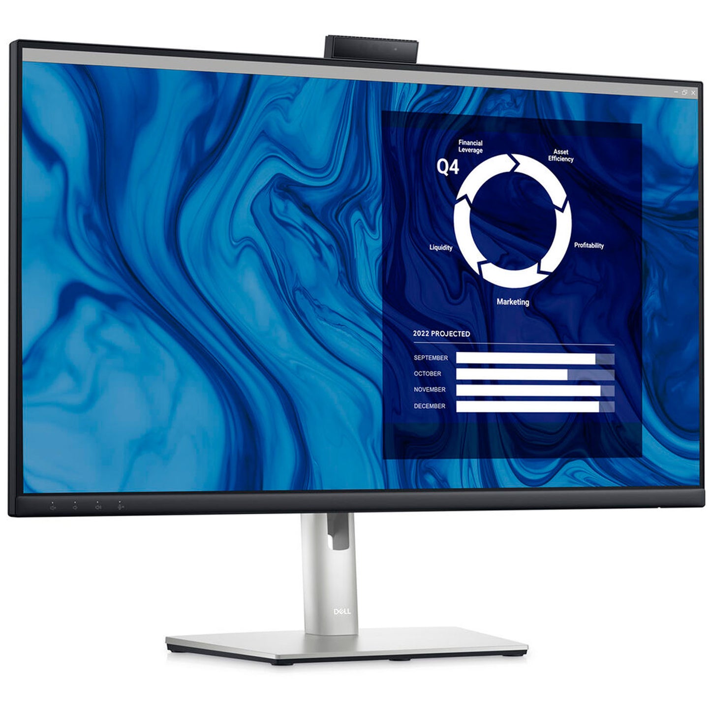 Dell C2723H 27" Full HD 1920 x 1080 60 Hz HDMI, DisplayPort, USB, Audio Built-in Speakers Video Conferencing IPS Monitor
