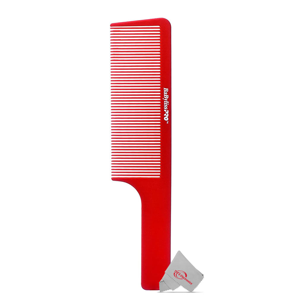 BaBylissPRO Barberology 9 Inch Clipper Comb - Red