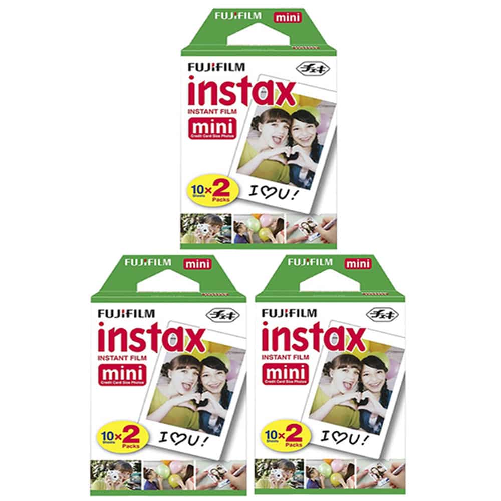 Fujifilm 2x10 Film Mini Instax 60 Film Pack