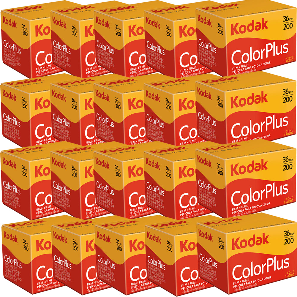 20 Rolls of Kodak ColorPlus 200 Color Negative Film (35mm Roll Film, 36 Exposures) 6031470
