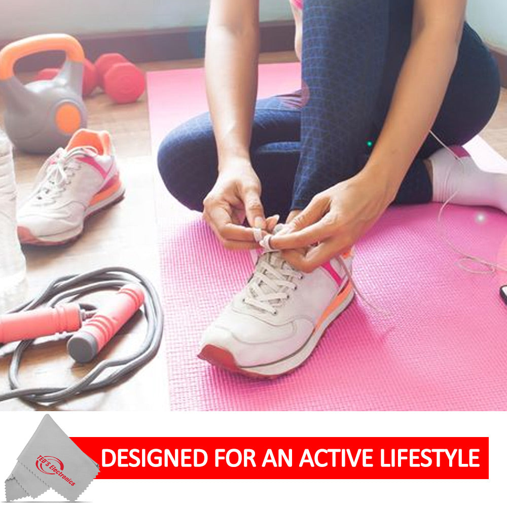 Vivitar PFV8277 5mm High Density Foam Exercise Roll Up Mat Slip Resistant Surface Pink for Yoga Exercises