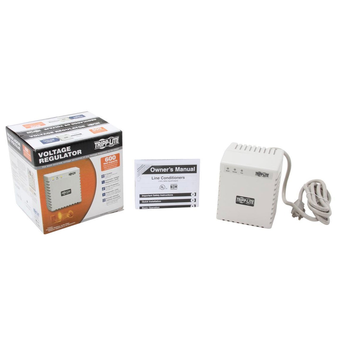 TRIPP LITE LS606M Line Conditioner / AVR System - Automatic Voltage Regulator / AC Surge Suppressor