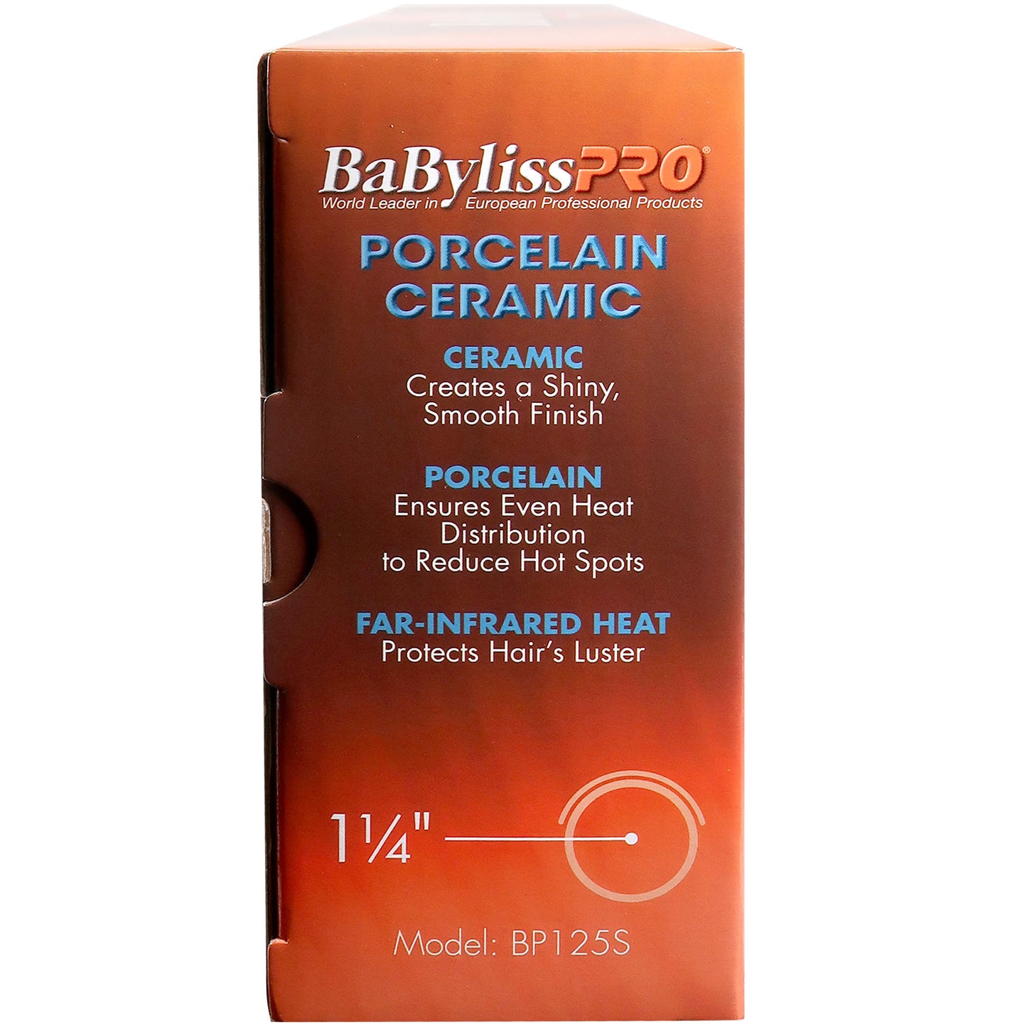 BaByliss Pro Porcelain Ceramic 3/4" Spring Curling Iron and BaByliss Pro Porcelain Ceramic Spring Curling Iron-1 1/4"