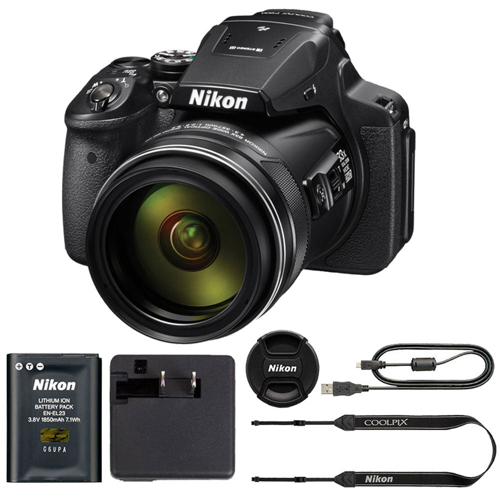 Nikon ニコン COOLPIX P900 83× ZOOM #1210 Amazon.com: Nikon Coolpix P900 Wi-Fi 83x Zoom Digital Camera