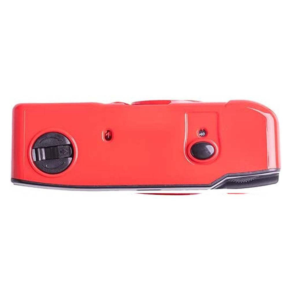 Kodak M38 35mm Film Camera - Focus Free, Powerful Built-in Flash, Easy to Use (Flame Scarlet)