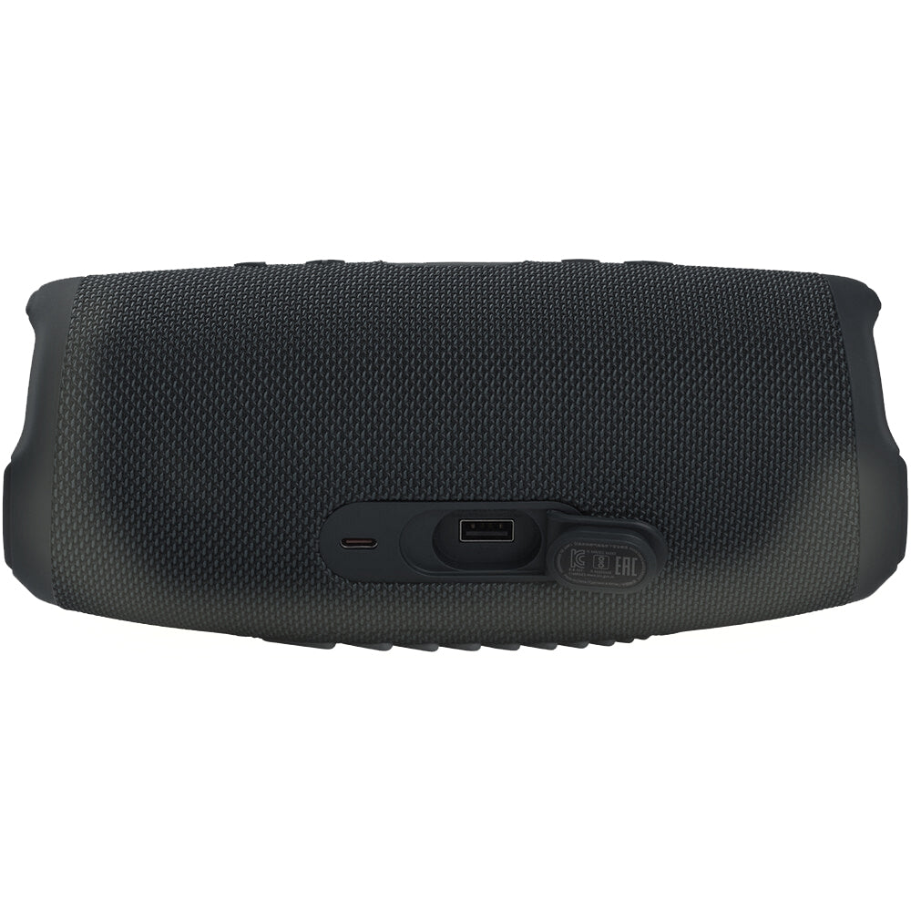 2x JBL Charge 5 Portable Waterproof Bluetooth Speaker with Powerbank Black